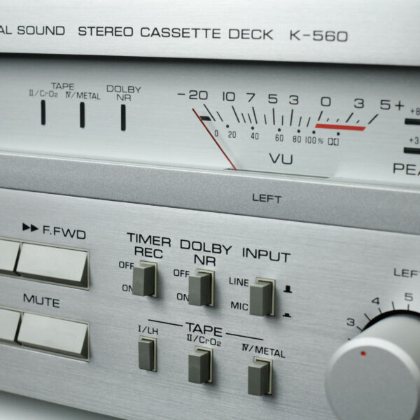 Odwarzacz kasetowy vintage Yamaha k-560